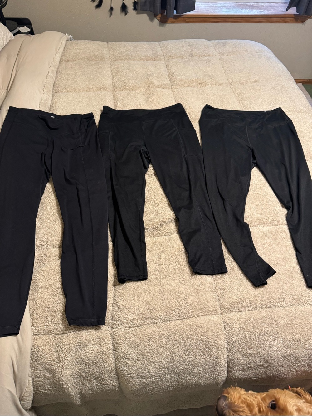 Black women’s leggings - Packable Active Bottoms